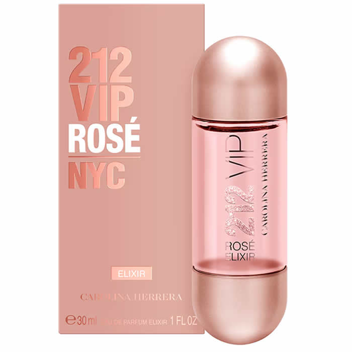 Karolina Herrera 212 VIP Rosé Elixir Eau de Parfum purškiama 30ml