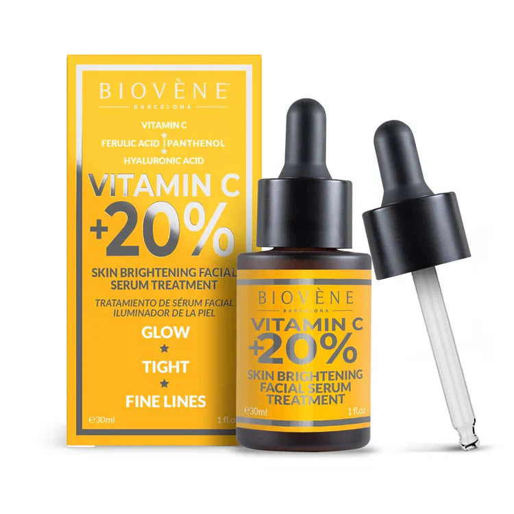 Soro de vitamina C com concentração de 20% para iluminação intensiva 30 ml