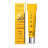 Zvlhčující obličejové opalovací krém SPF 30 s kyselinou hyaluronovou proti stárnutí - 40 ml