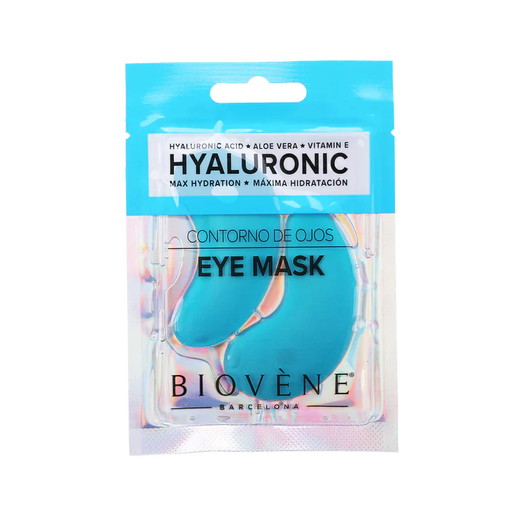 Hyaluronic acid eye mask with aloe vera and vitamin E 1 pair