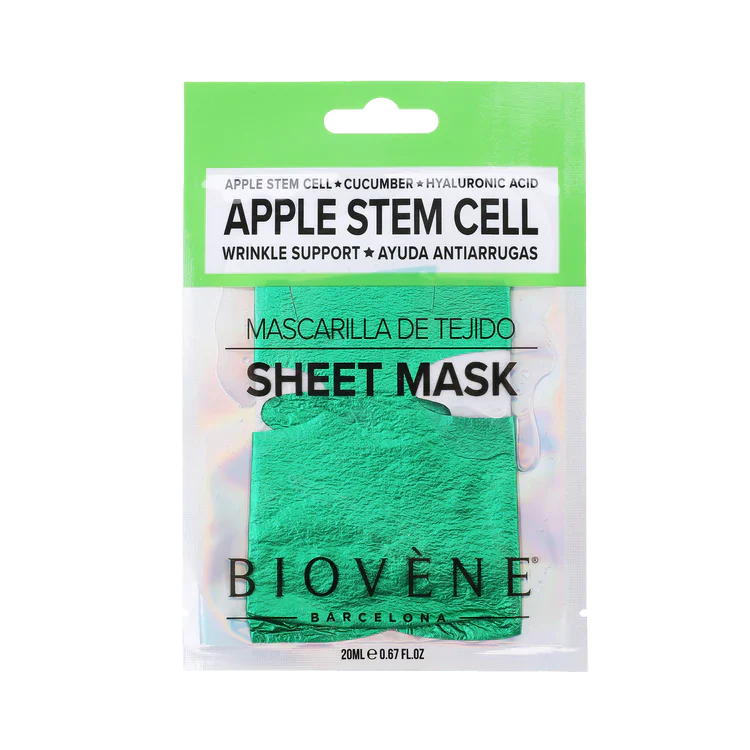 Apple stem cell mask and cucumber for tightening and cooling 1 pair