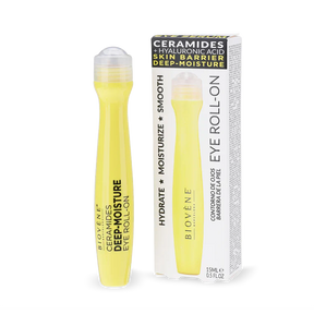 Ceramides hydrating eye contour roller with hyaluronic acid 15 ml - Nutra Best Europe