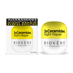 3X Night cream with ceramides for regeneration and deep hydration - 50 ml - Nutra Best Europe