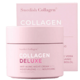 Нощен крем с Ретинол, Хиалурон и Колаген 50 мл Swedish Collagen - Feel You