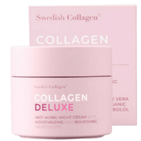 Нощен крем с Ретинол, Хиалурон и Колаген 50 мл Swedish Collagen - Feel You