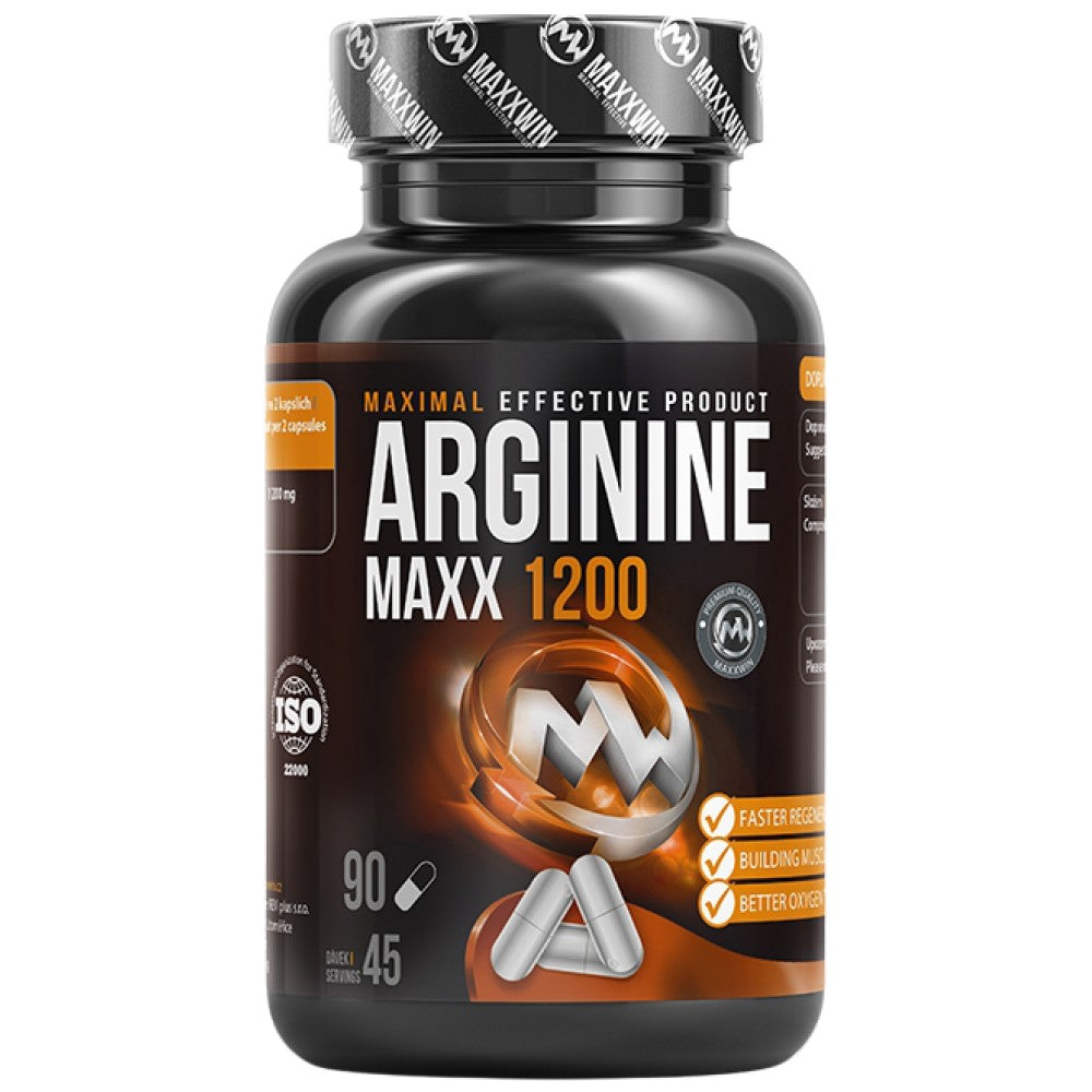 Arginine Maxx 1200 - 90 kapsulės