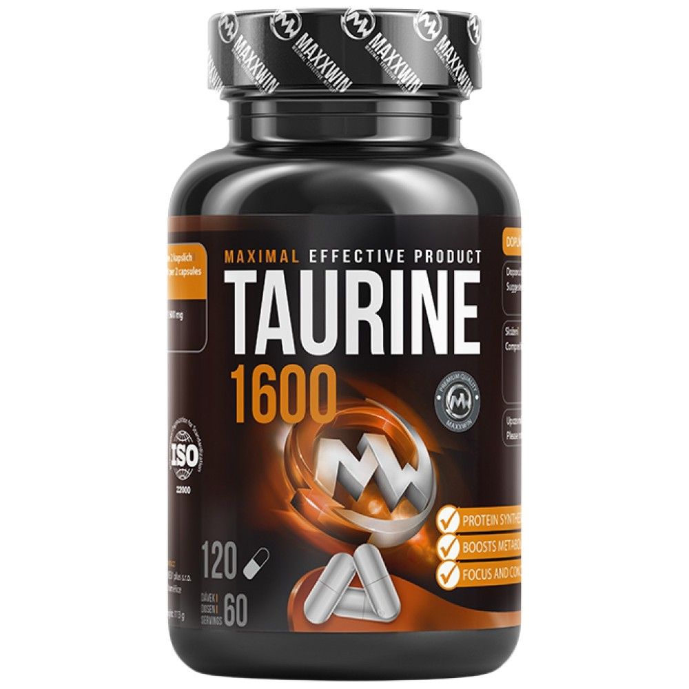 Taurine 1600 - 120 капсули