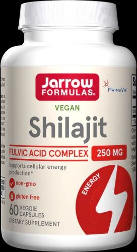Complexul de acid fulvic Shilajit 250 mg - 60 capsule