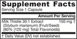 Milk Thistle 150 mg | Standardized 30:1 Extract - 100 капсули - Feel You