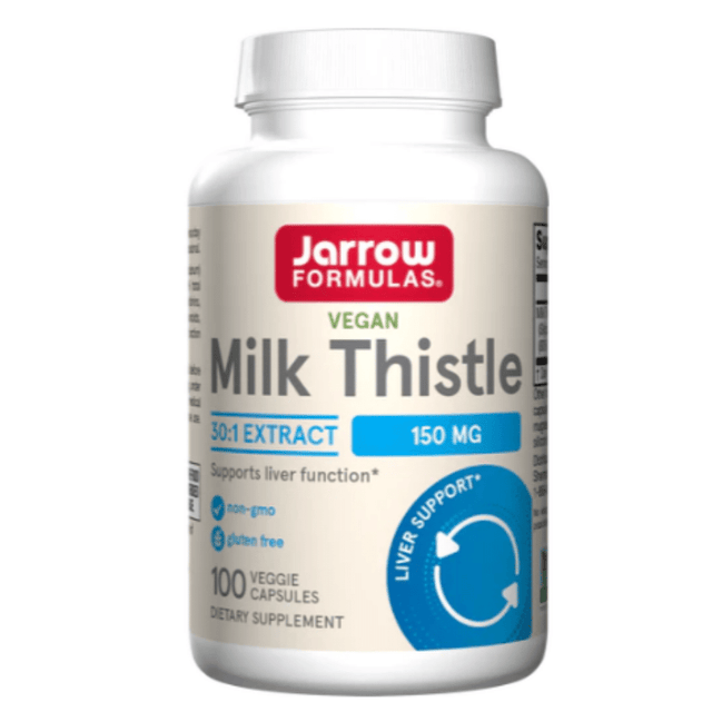 Milk Thistle 150 mg | Standardized 30:1 Extract - 100 капсули - Feel You