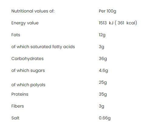 Core de 35% de barra de proteína alta - 57 gramas