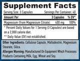 Magnetium Citrate 400 mg / 120 watps