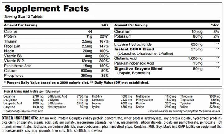 Amino Tech T.R. - 375 tablets