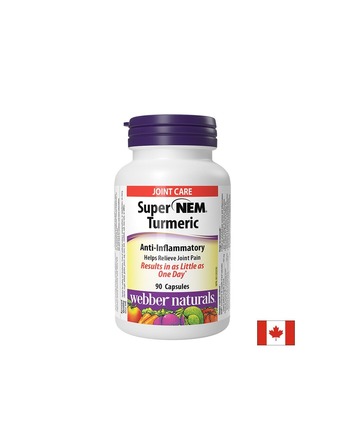 Bones and joints - NEM® Egg membrane + Turmeric and black pepper x 90 capsules
