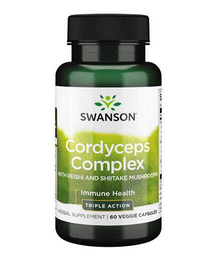 Cordyceps Complex with Reishi and Shiitake Mushrooms - 60 капсули - Feel You