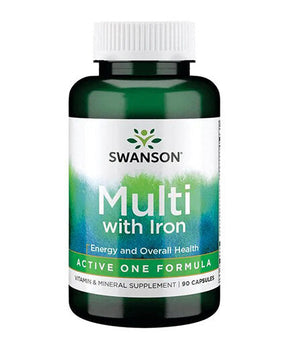 Multi with Iron | Active One Formula - 90 capsules - Nutra Best Europe