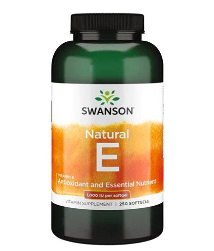 Natural Vitamin E 1000 IU - 250 Гел капсули - Feel You