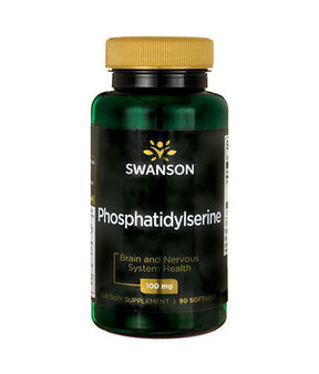 Phosphatidylserine 100 mg - 90 Gel capsules - Nutra Best Europe