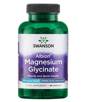 Albion® Chelated Magnesium Glycinate 133 mg - 90 capsules - Nutra Best Europe