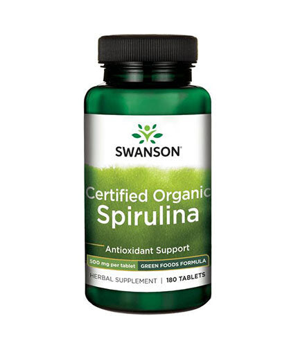 Organic Spirulina 500 mg - 180 Таблетки - Feel You