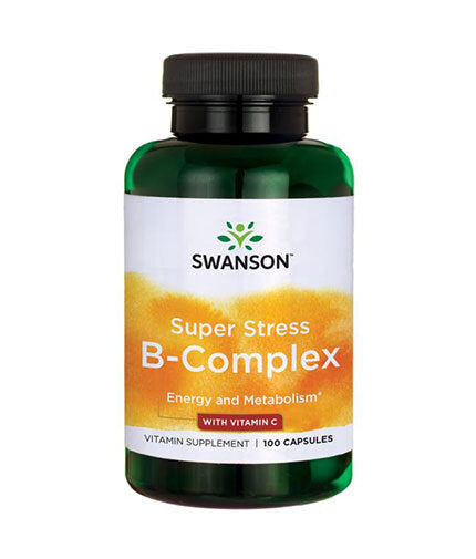 Super Stress Vitamin B-Complex with Vitamin C - 100 капсули - Feel You