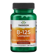 Vitamin B-125 Complex / 100 Tabs. - 0 - Feel You