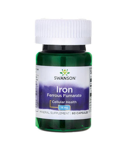 Iron (Ferrous Fumarate) 18 mg - 60 капсули - Feel You