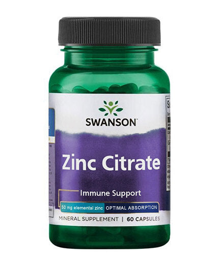 Zinc Citrate 50mg. / 60 Caps - 0 - Feel You