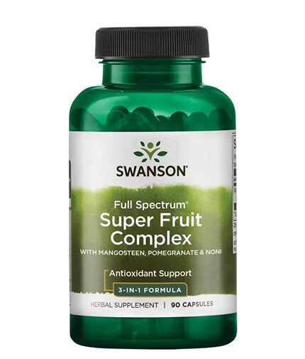 Super Fruit Complex | Mangosteen, Pomegranate, Noni - 90 капсули - Feel You