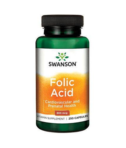 Folic Acid 800 mcg - 250 капсули - Feel You