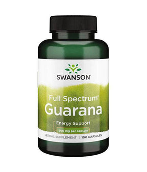 Guarana 500 mg - 100 capsules - Nutra Best Europe