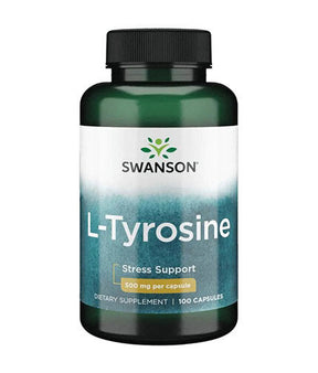 L-Tyrosine 500 mg - 100 capsules - Nutra Best Europe