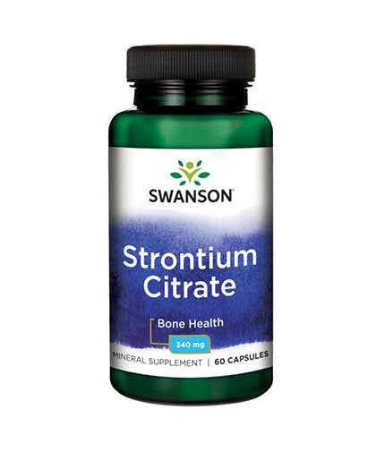 Strontium Citrate 340 mg - 60 капсули - Feel You