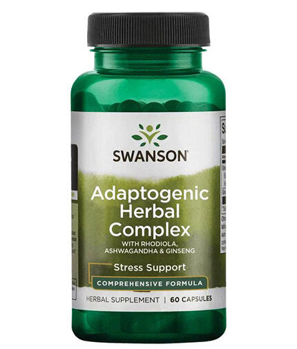 Adaptogenic Herbal Complex | with Rhodiola Ashwagandha Ginseng - 60 капсули - Feel You