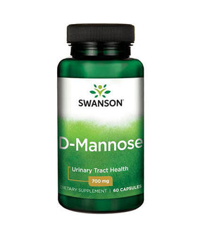 D-Mannose 700 mg - 60 capsules - Nutra Best Europe