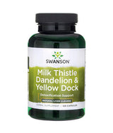 Milk Thistle Dandelion & Yellow Dock - 120 капсули - Feel You