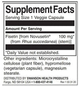 Fisetin Novusetin 100 mg - 30 капсули - Feel You