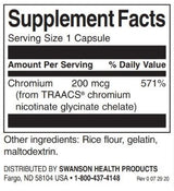 Albion Chromium 200 mcg / 180 Caps - 0 - Feel You