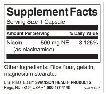 Niacinamide 500 mg / 250 Caps - 0 - Feel You