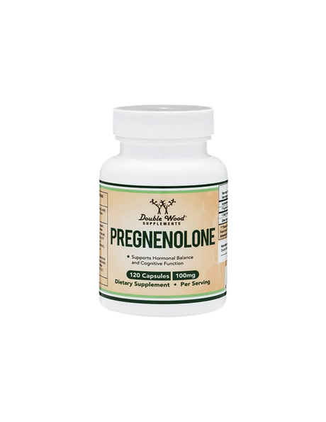 Pregnenolone/ Прегненолон, 120 капсули Double Wood - Feel You