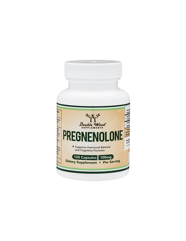 Pregnenolone/ Прегненолон, 120 капсули Double Wood - Feel You