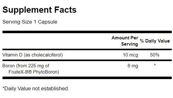 Vitamin D and Boron - 60 капсули - Feel You
