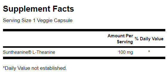 Suntheanine L-Theanine 100 mg - 60 капсули - Feel You