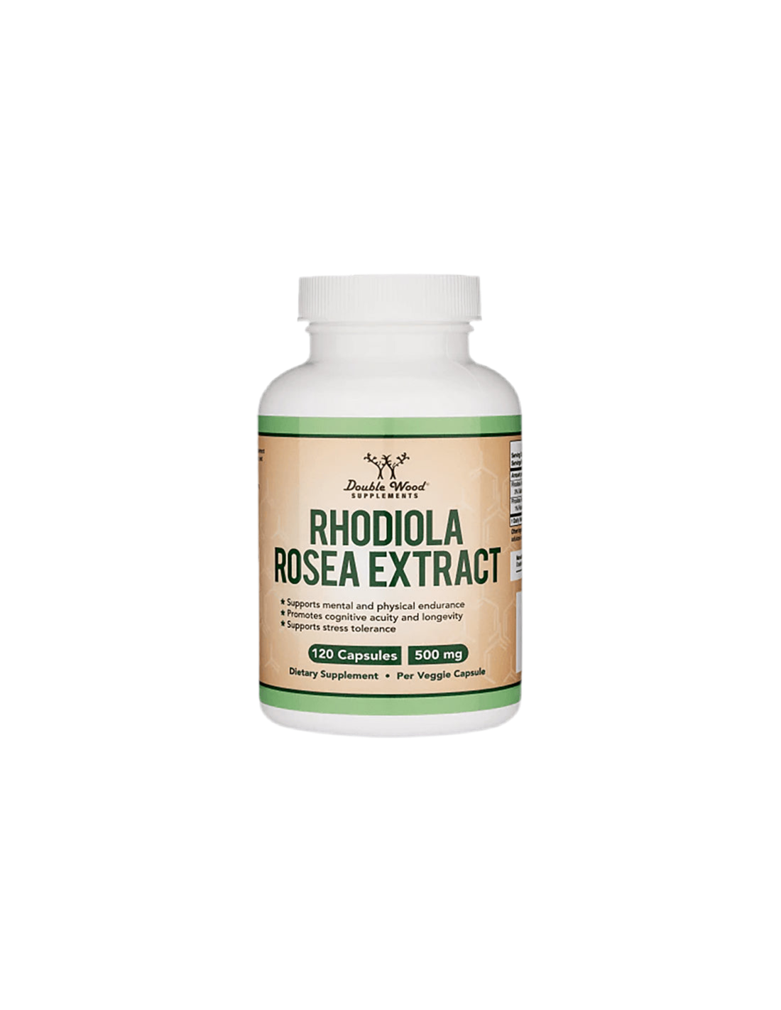 Rhodiola Rosea Extract - Златен корен екстракт, 120 капсули Double Wood - Feel You