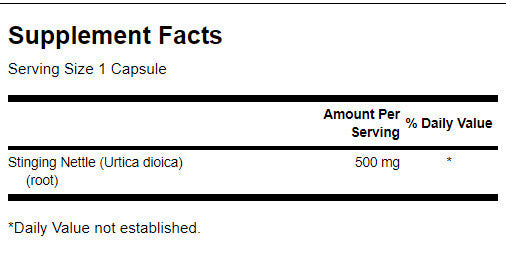 Stinging Nettle Root 500 mg - 100 капсули - Feel You