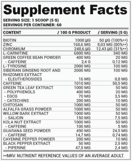 FBR Flüssigkeitsfluss | Flüssiger thermogener Fettbrenner - 500 ml