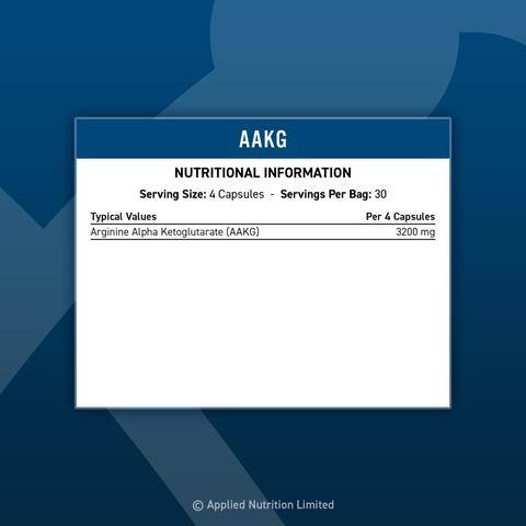 Aakg - arginina alfa ketoglutaran - 120 kapsułek