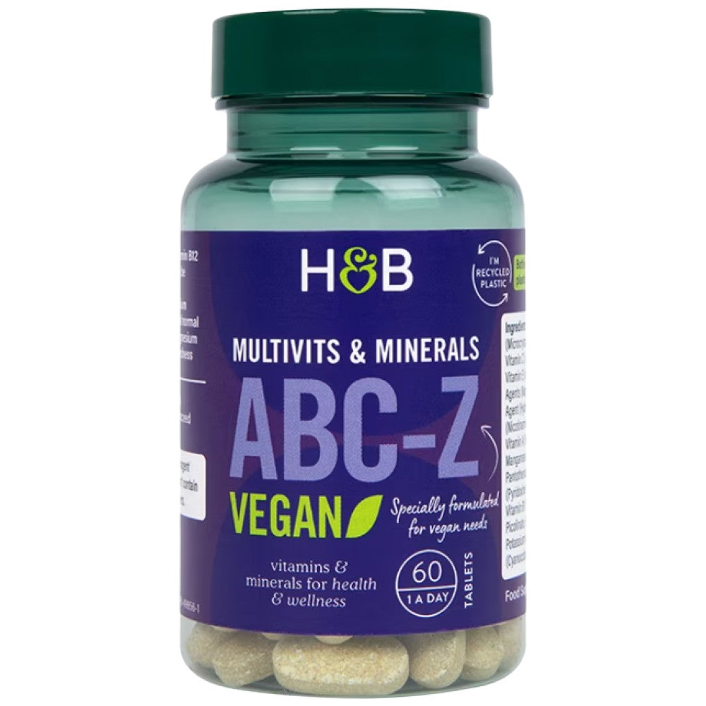 ABC TO Z | Veganské multivitaminy - 60 tablet