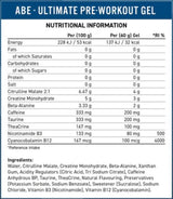 ABE Gel | All Black Everything Pre-Workout - 60 grams