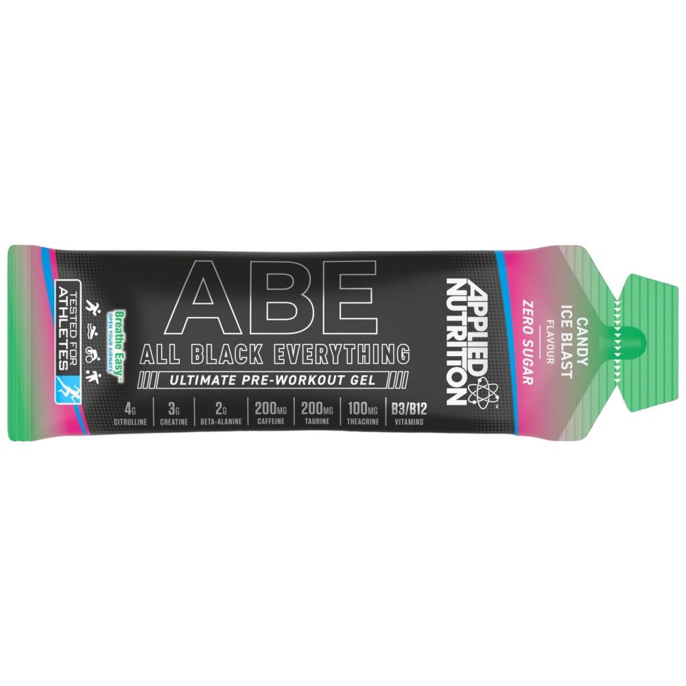 Abe Gel | All Black Everything Pre -Workout - 60 grams